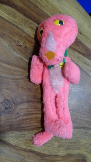 PELUCHE/DOUDOU PANTHERE ROSE Pink Panther - 25 cm - Gemini - 2009