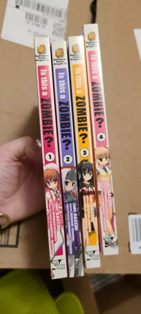Is This A Zombie? Manga English New Vol. 1-4 Bundle Set of 4