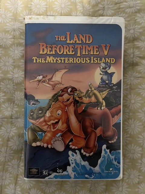 THE LAND BEFORE Time V: The Mysterious Island (VHS, 1997, Clamshell) £4 ...