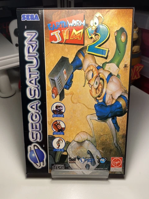 Jeu earthworm Jim 2 megadrive complet - Jeux vidéo