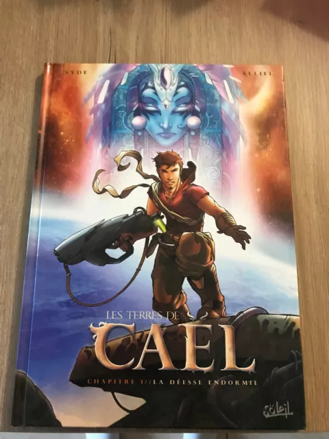 bd les terres de cael premiere edition 2007 tome 1 la deesse endormie