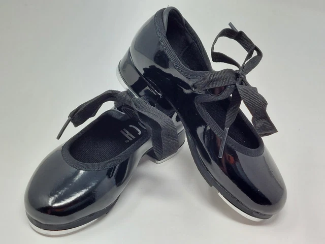 Bloch Dance Baby Girl's Annie Tyette Tap Shoe Black Size 7 N Little Kid