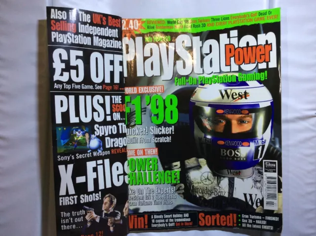 Issue 28 Playstation Power Magazine 1998, Retro PlayStation Magazine Excellent 2