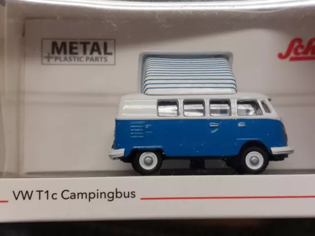 Schuco 452671100 VW T1c Campingbus, Camper,  1:87, H0