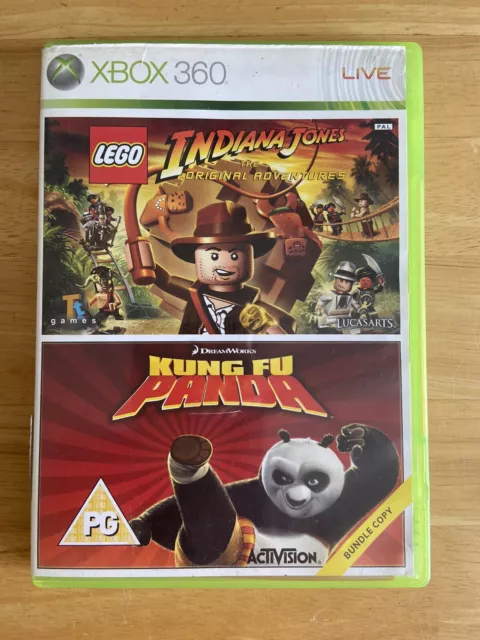 LEGO INDIANA JONES et Kung Fu Panda Dual Pack (Microsoft Xbox 360, 2008 ...