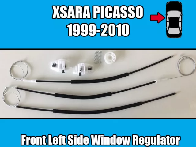 Window Regulator Kit For Citroen Xsara Picasso 1999-2010 Electric Front Left
