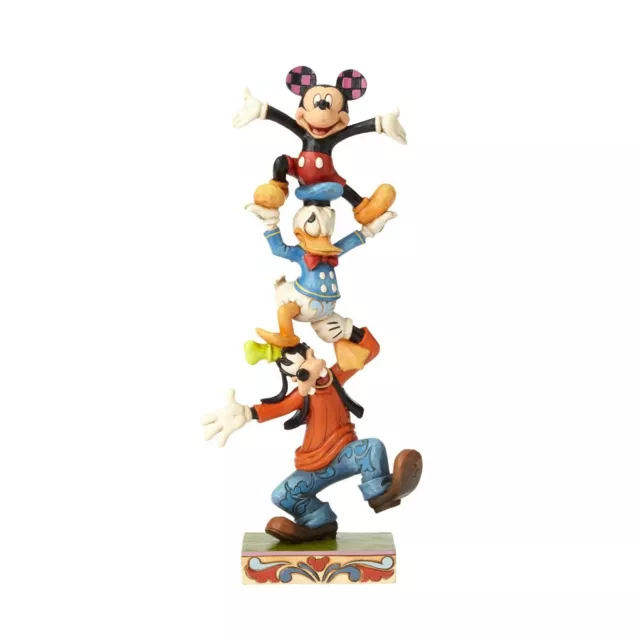 Disney Traditions Goofy,Donald & Mickey Stacked Figurine  by Jim Shore 4055412