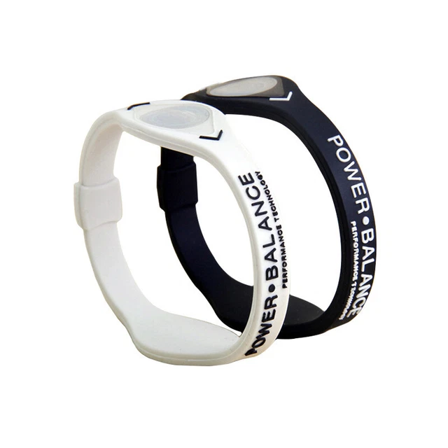 Pulsera Power Balance Energy Health para pulseras deportivas Ion correa de silicona GiGUS Ni