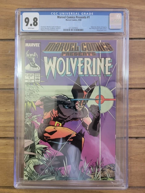 Marvel Comics Presents 1 CGC 9.8 NM/MT WHITE 1988