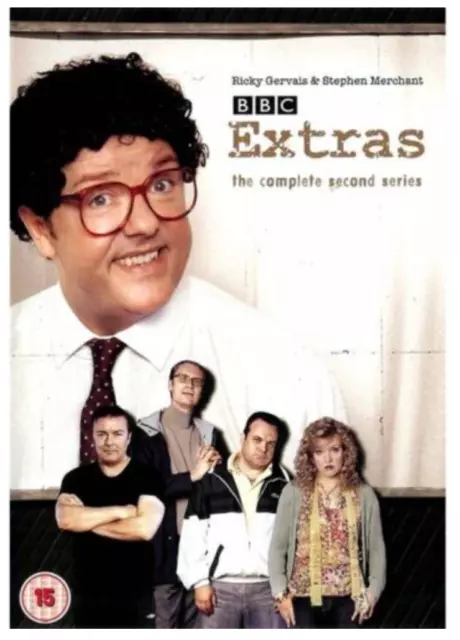 Extras: The Complete Second Series (DVD, 2006) BRAND NEW SEALED Freepost