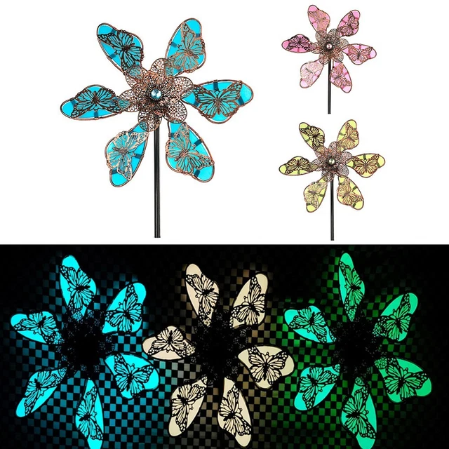 Girouette Spirale Bois Arc-en-ciel – Déco Jardin Ou Intérieur, Lot De 2, Tailles S/M/L