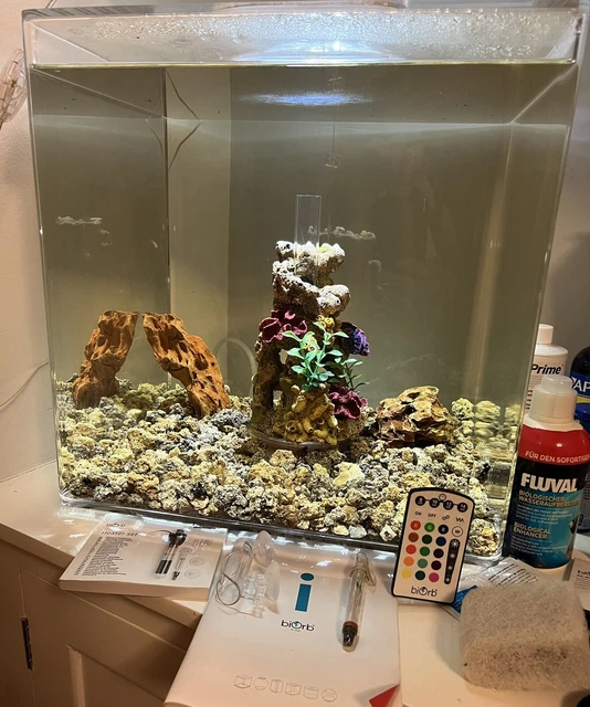 biOrb CUBE Aquarium 60L, biOrb Fish Tank Ready To Go Package. £500 Worth. 3