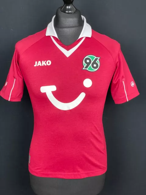 Camiseta deportiva de fútbol Jako Home Hannover 96 2012/2013 para niños talla L