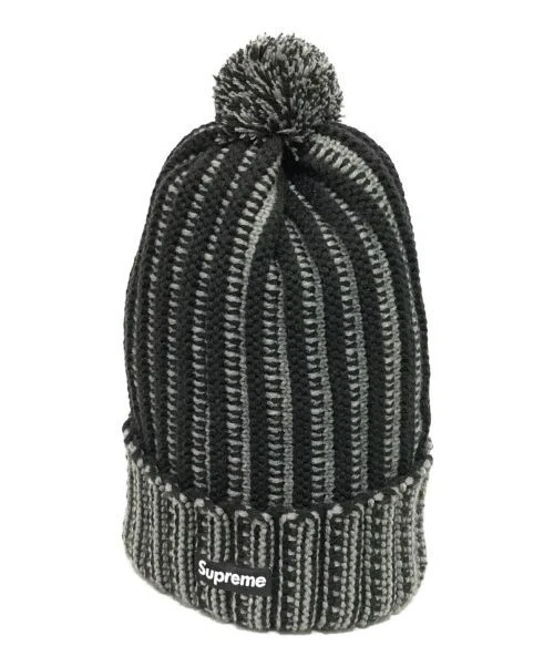 Contrast Stripe Beanie Striped