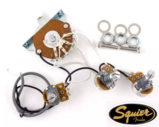 Kit SQUIER STRATOCASTER Classic Vibe 50s - Wiring Harness - Guitar STRAT