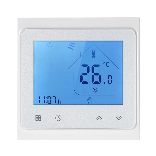 Termostato Touch Control Digitale Riscaldamento Appliance Per Interno Ufficio Riscaldamento