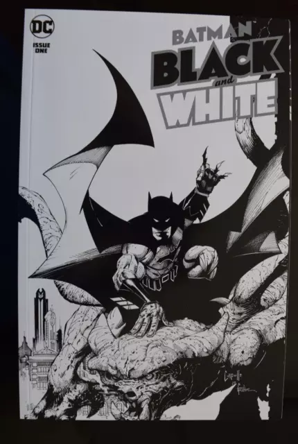 Batman Black White 1 NM CVR A 2021 Greg Capullo