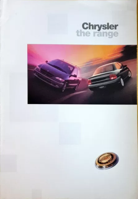 Chrysler Cars Model Range Brochure 1997