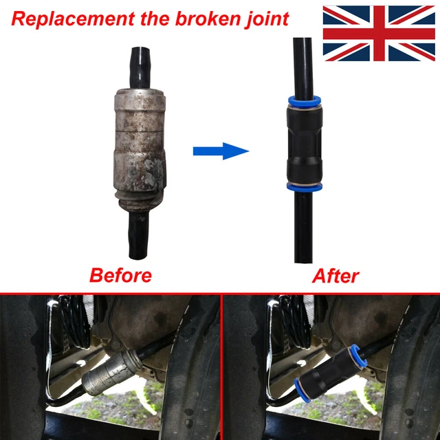 FIAT 500 FORD KA Clutch Pipe Repair Slave Master Cylinder Broken Joint
