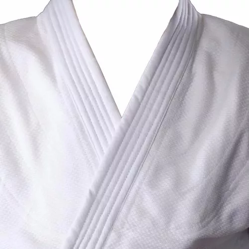 White Student Judo Suit GI 100% Cotton With Free White Belt
