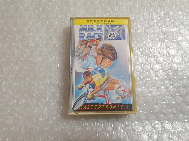 Jeu Sinclair ZX Spectrum – Milk Race (SX Spectrum) – Complet Et Fonctionnel, Boîte Incluse