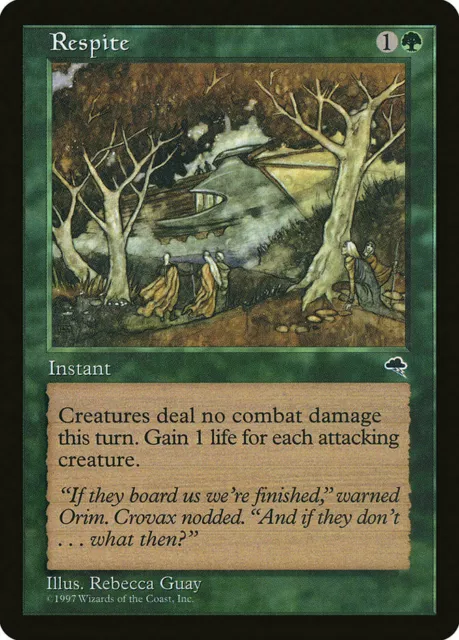 MTG Respite - TMP Tempest NM