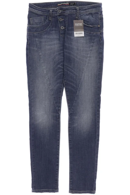 PLEASE jeans pantaloni da donna denim taglia EU 36 (S) elastan, senza etichetta blu #42ad7c1