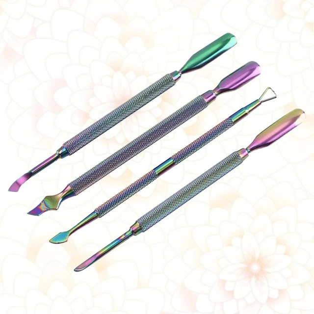 Strumenti Per Manicure Strumento Unghie Cuticole Taglia Rimuovere Smalto
