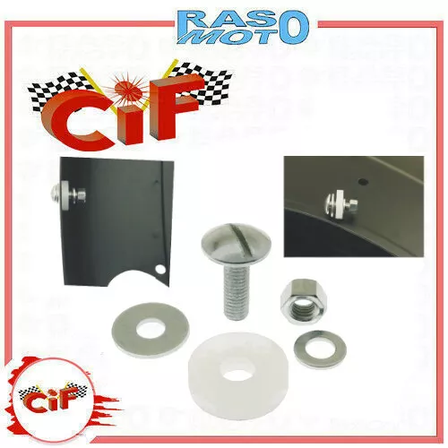 Kit Vite + Distanziale + Rondelle + Dado Fissaggio Laterale Parafango VESPA 50