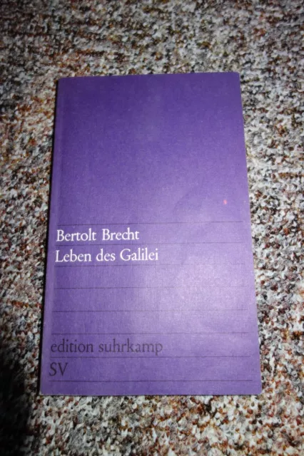 Leben des Galilei: Schauspiel von Brecht, Bertolt Buch sehr gut erhalten