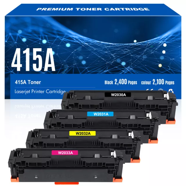 Toner zu HP 415A/X W2030A Color LaserJet Pro MFP M479fdw dw M479fnw fdn M454dw