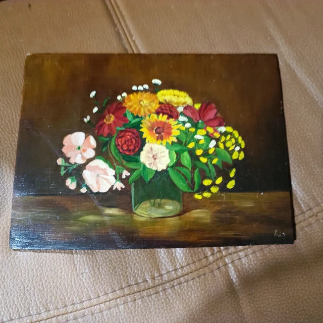 Tableau fleurs dans un vase | Selency Tableau fleurs dans un vase | Selency