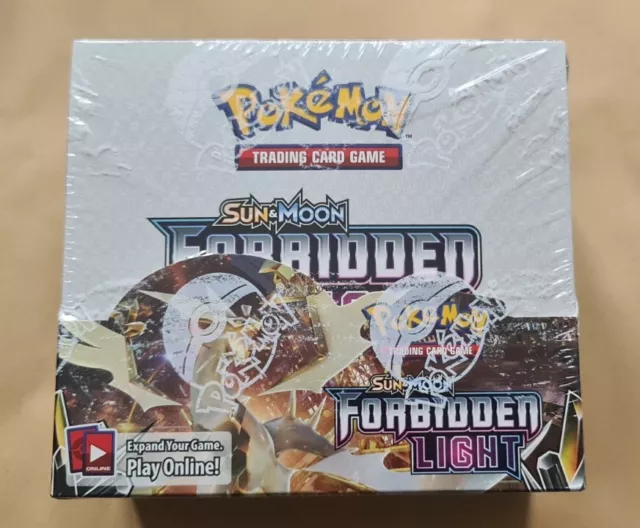 Pokemon SM Forbidden Light Booster Box, New & Sealed