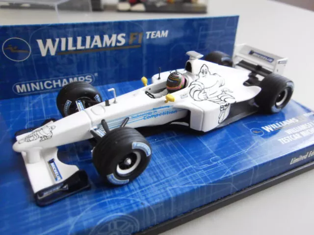 Williams BMW FW21 "Testcar Michelin 2000"  limitiert  Minichamps OVP  neu  1:43