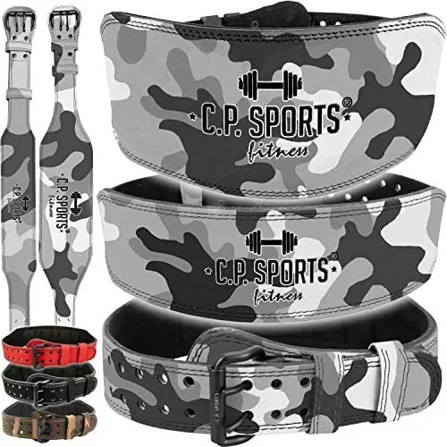 C.P. Sports Ceinture S = 65-85 cm (extra breit) Camouflage blanc.