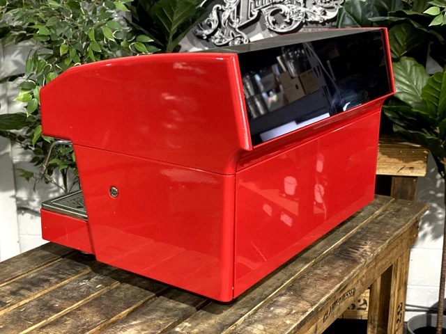 Macchina Caffe' Espresso Wega Atlas 2 Gruppo Rossa Commerciale Cafe Latte 5