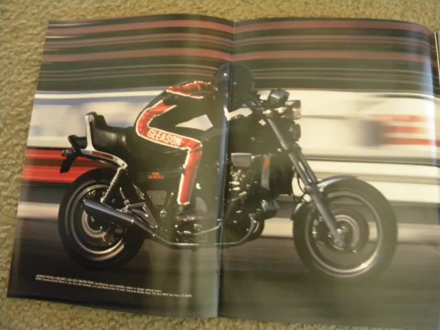 1983 Honda v65  Magna motorcycle  11x16  Poster NEW Peewee Gleason on bike