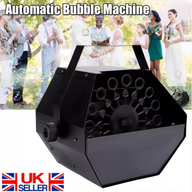 25W 1 Litre Bubble Machine Professional Fluid Bubble Maker Blower Stage Effect