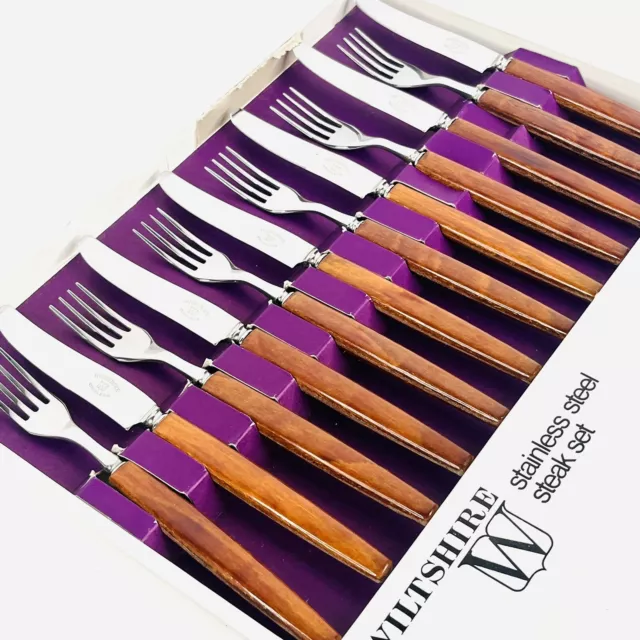 8pcs Stainless Steel Flatware Set For Western-style Dining Utensils,  Include Steak Knife, Fork, Spoon, Teaspoon And Portuguese Tableware Set