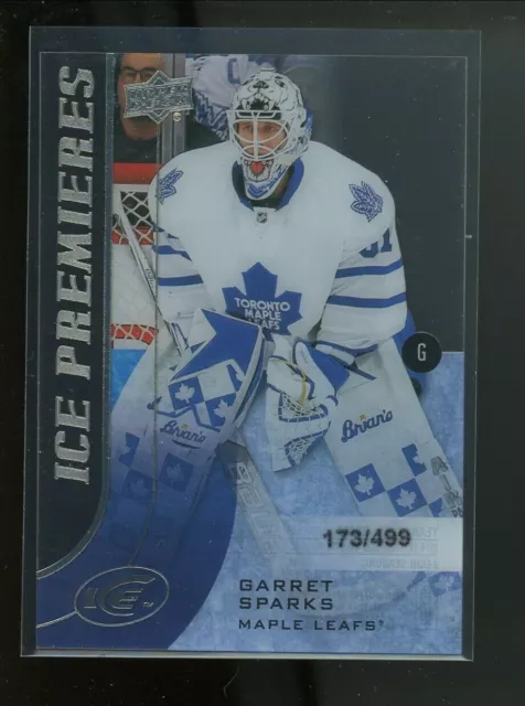 2015-16 Upper Deck Ice #182 Garret Sparks 173/499 RC