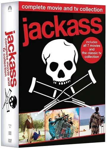 Jackass TV and Movie Collection (DVD) Johnny Knoxville Bam Margera