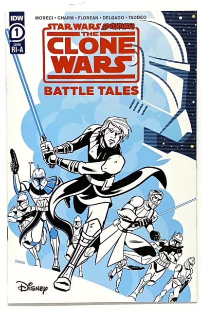 Star Wars The Clone Wars Battle Tales #1 - Retailer Variant - (IDW 2020)