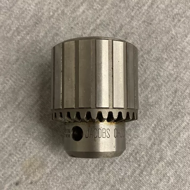 Jacobs 32BA 0-3/8" Plain Bearing Heavy Duty Keyed Chuck