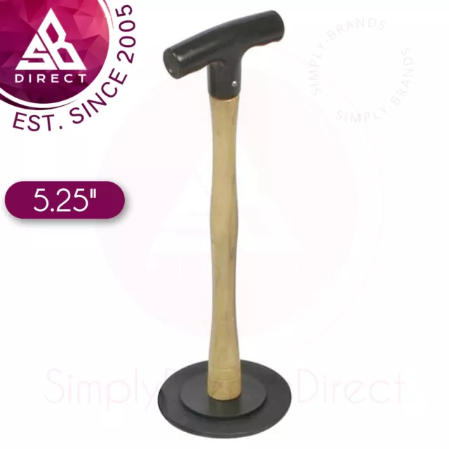 Buffalo Cooper Rubber Force Cup Toilet Plunger with Wooden Handle│Easy to Use