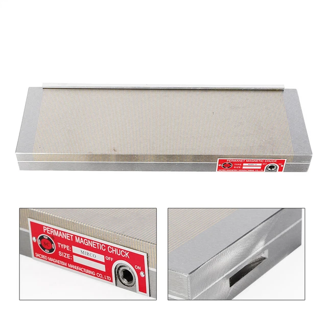 For Grinding Machine 6x18 Inch Dense Table Permanent Magnetic Chuck Machine Kit