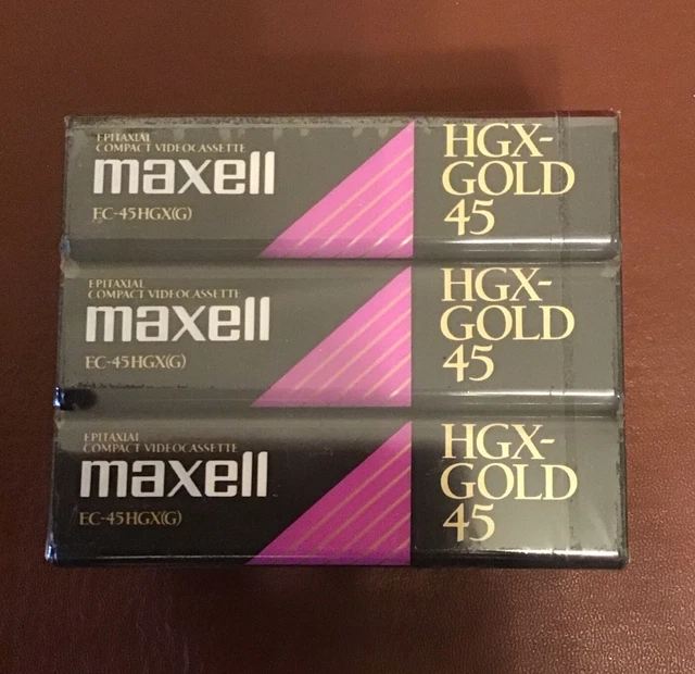 Maxell VHS-C Kassette - 45 Minuten Standard Qualität