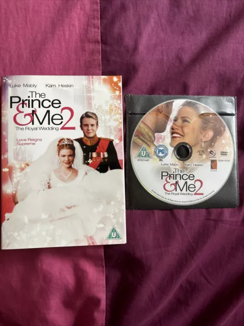 The Prince And Me 2 - The Royal Wedding (DVD, 2008), ONLY DISC & COVER. NO CASE