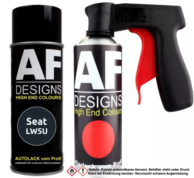 Spraydosen Griff Set für Seat LW5U Azul Ada Perl Handgriff Pistolengriff
