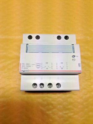 Legrand Legrand 642563 Transformateur 100va Pri 230/400v Sec 115v CT IEC BS En 61558 