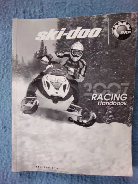 ski-doo 2007 Racing Handbook Snowmobile Service Manual BRP